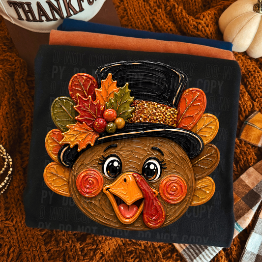 TURKEY - FAUX PAINT - DTF TRANSFER