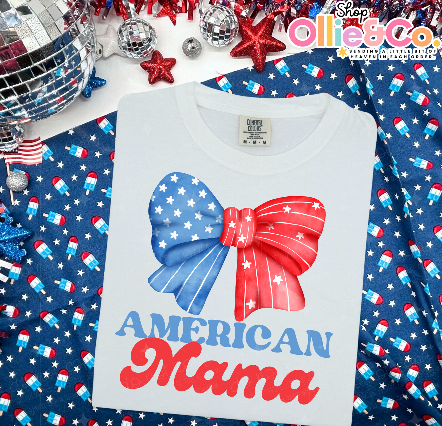 American Mama with Bow