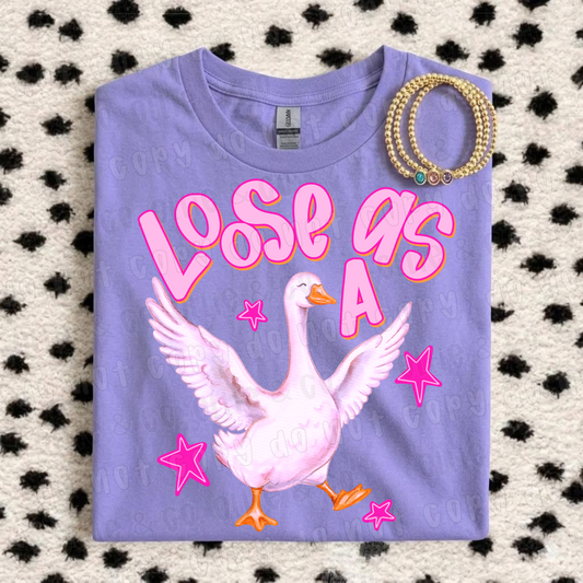 LOOSE AS A GOOSE - DTF TRANSFER