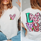 Love Never Fails- Front & Back