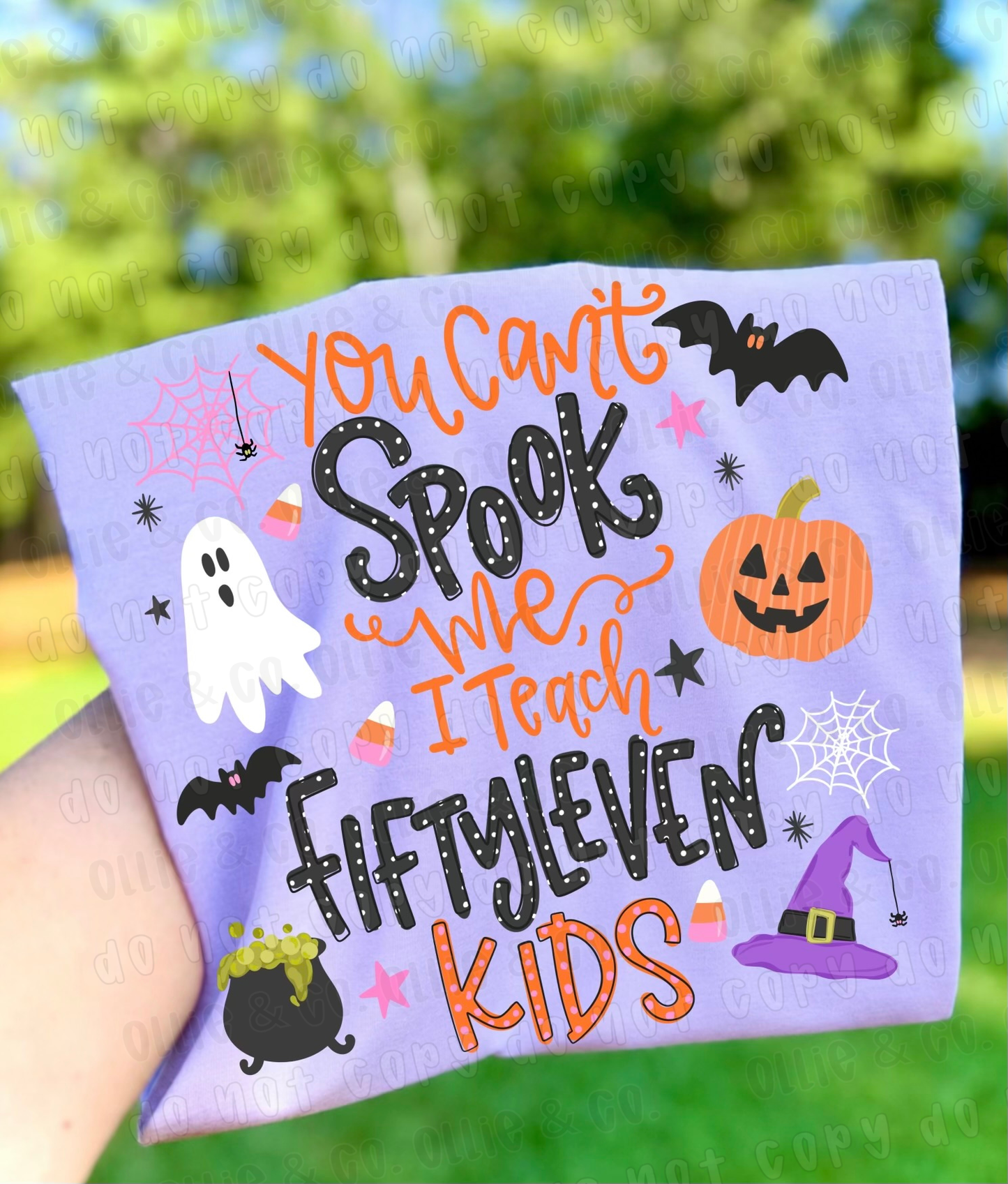 I TEACH FIFTYLEVEN KIDS - DTF TRANSFER