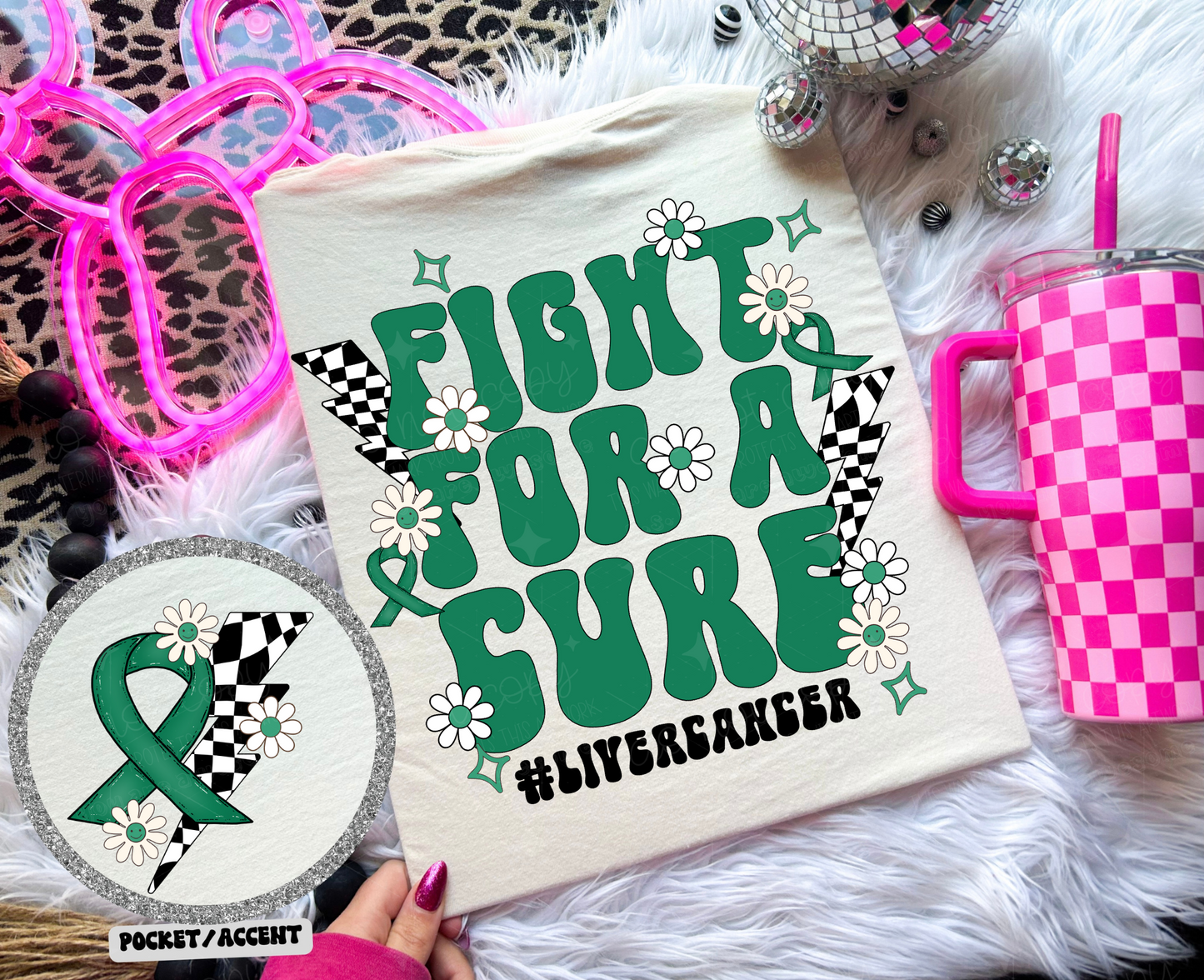 Fight for a Cure *Ollie & Co. Exclusive* front and back