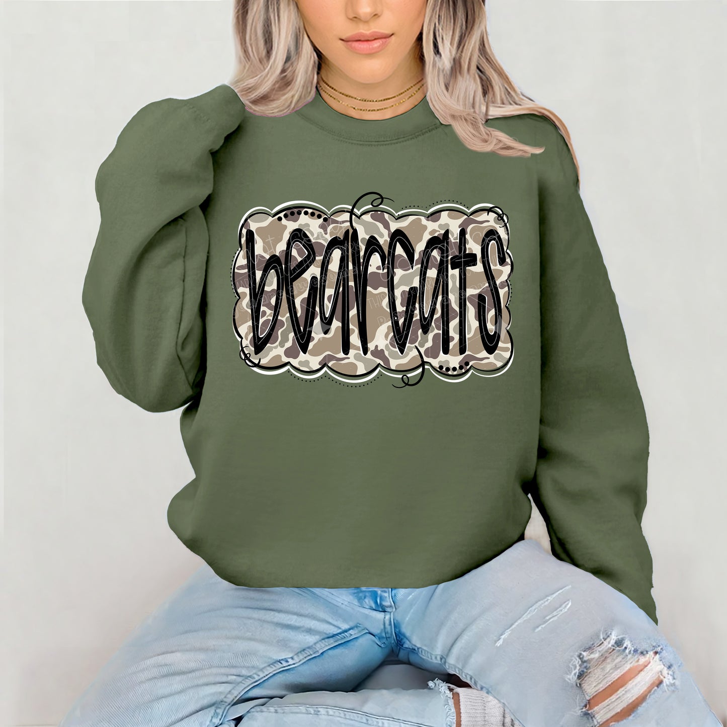 CAMO MASCOT - DTF TRANSFER