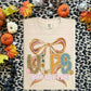 COQUETTE FALL SCHOOL INITIALS + NAME - MOCKUP ONLY