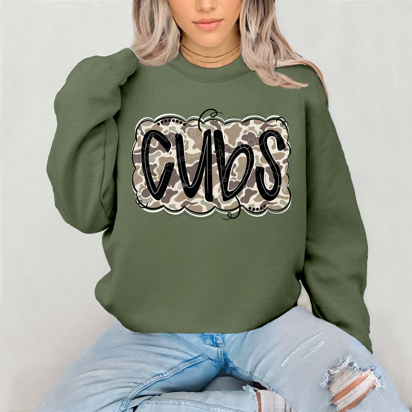 CAMO MASCOT - DTF TRANSFER