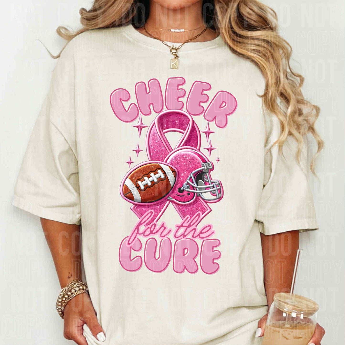 CHEER FOR THE CURE - DTF TRANSFER