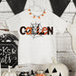 Youth Halloween Names Completed tee