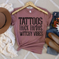 Tattoos thick thighs and witchy vibes