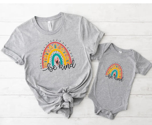 Be Kind Rainbow Doodle Shirt