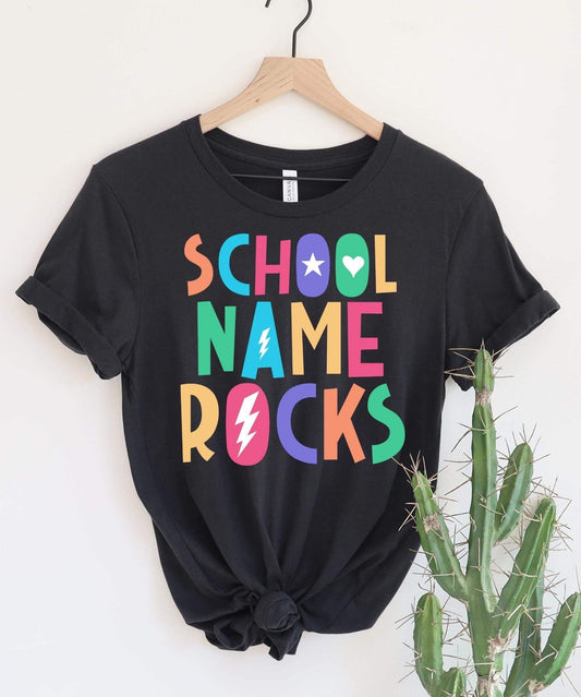 School Name Rocks MOCKUP ONLY