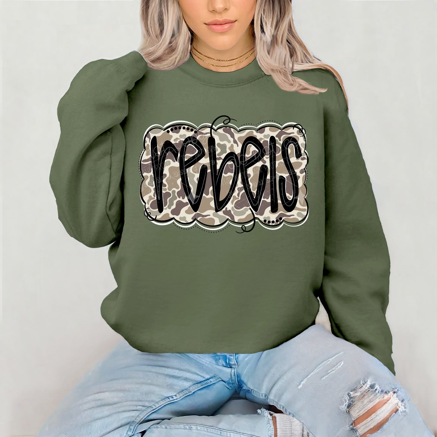 CAMO MASCOT - DTF TRANSFER