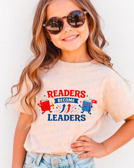 READERS BECOME LEADERS - OLLIE & CO. EXCLUSIVE - DTF TRANSFER