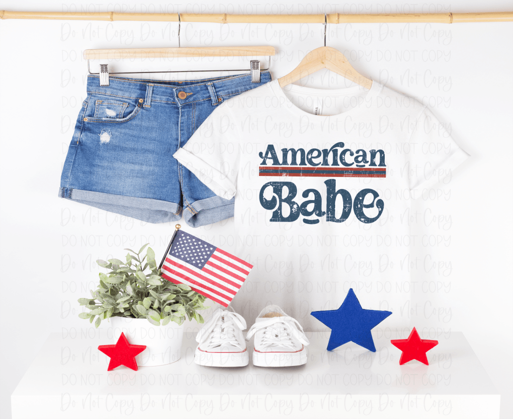 American Babe *dtf Only* Ships 4.11