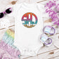 BEACH MONOGRAM - CUSTOM TRANSFER