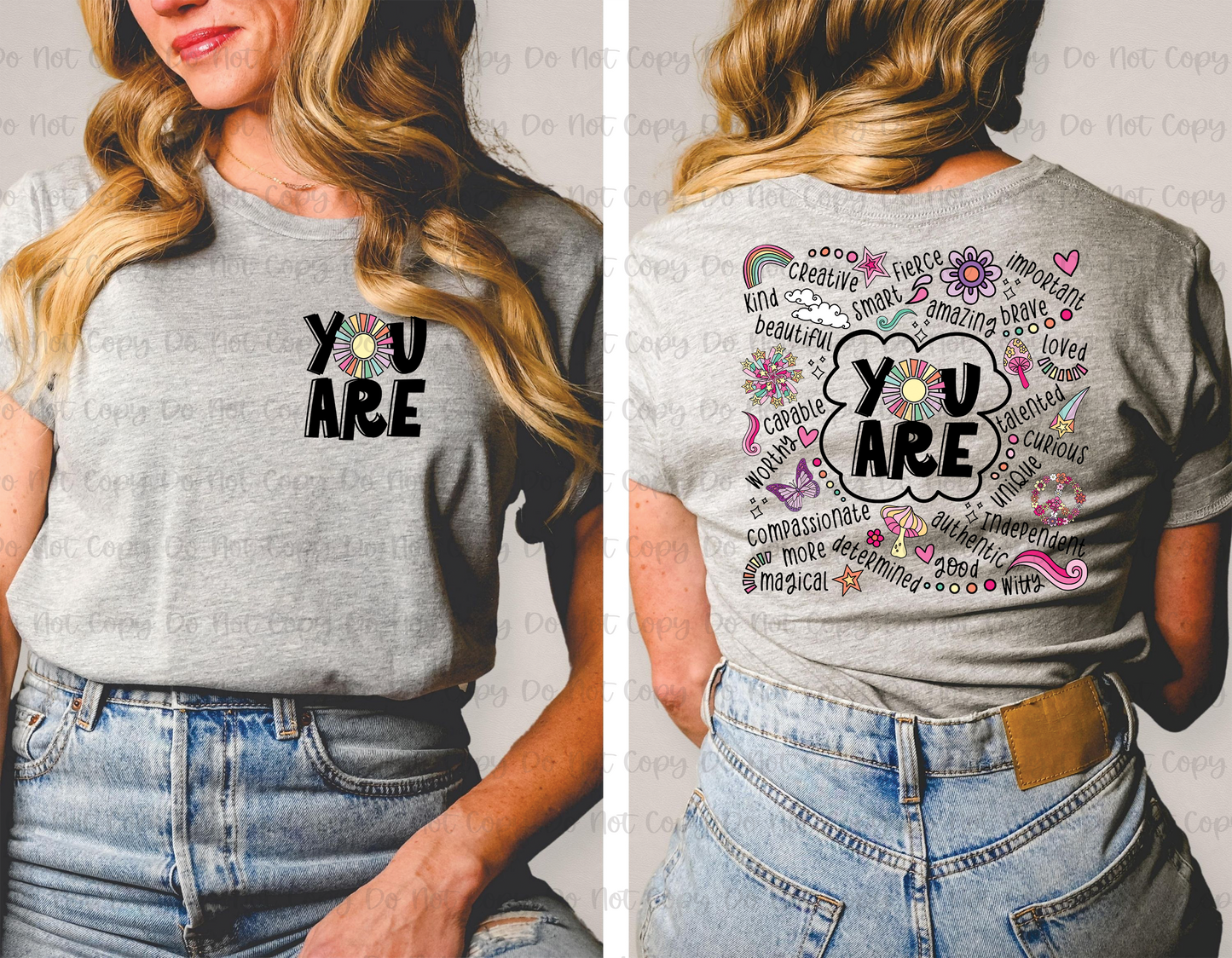 You are- Front & Back