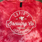 Cupid’s Brewing Co on custom Tie Dye Completed