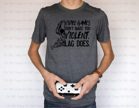 Video Games don’t make you violent, lag does
