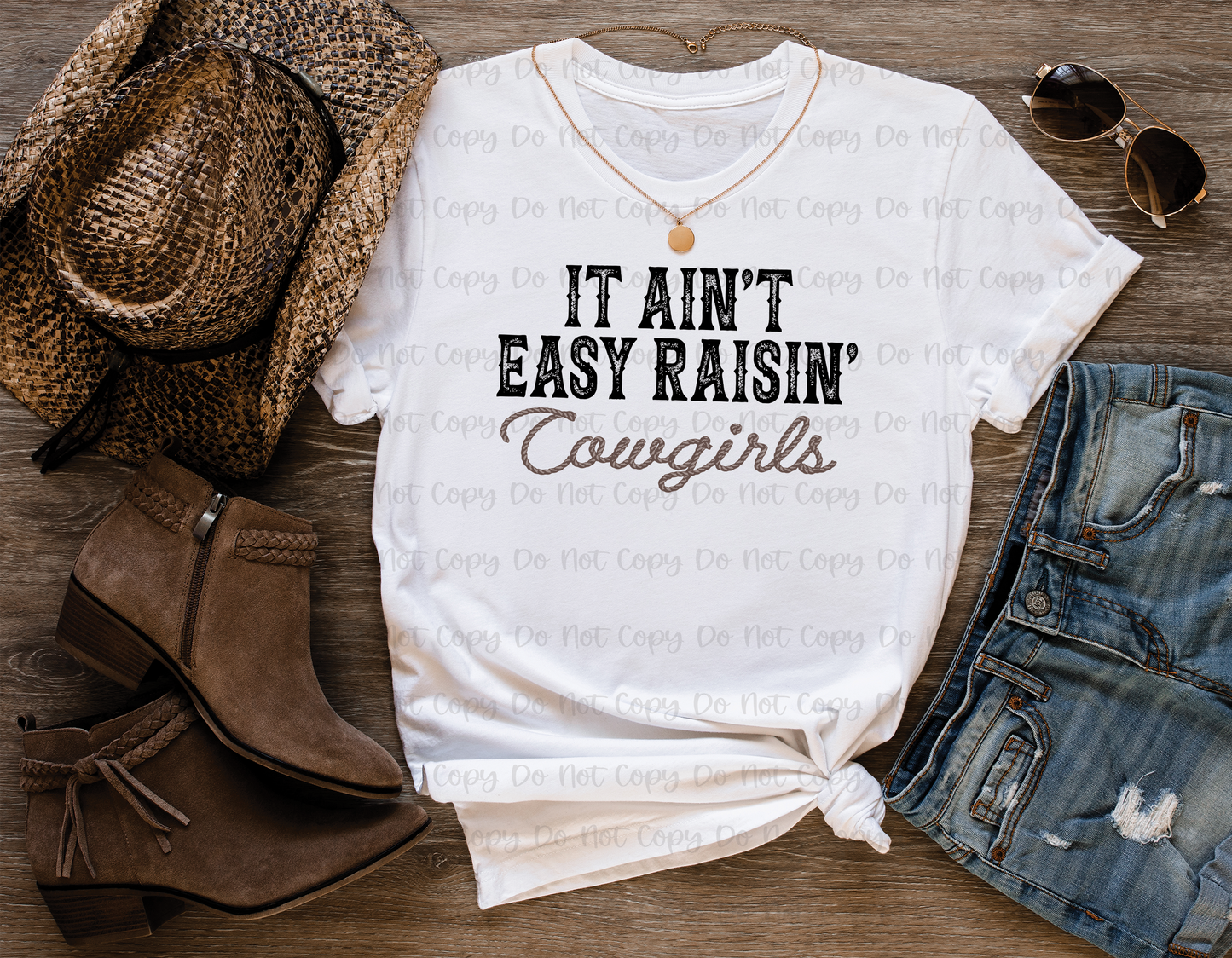 It ain't easy raising cowgirls