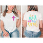 It is well with my soul front & back tee