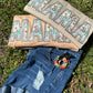 Mama Faux Embroidery Shirt