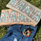 Mama Faux Embroidery Shirt