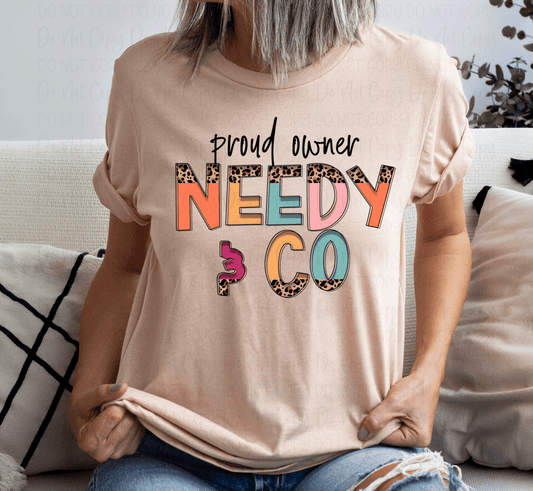 Proud Owner Needy & Co. Mystery Color Tees