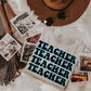 Teacher Blue Outline*ollie & Co Exclusive*