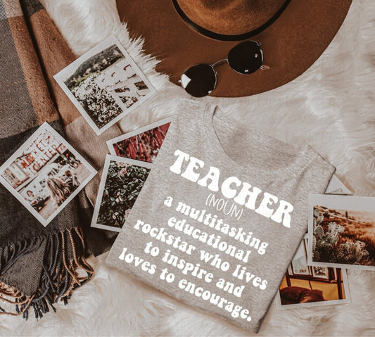 Teacher Definition Version 1 (White)*ollie & Co Exclusive*