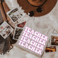 Teacher Pink Outline (White)*ollie & Co Exclusive*