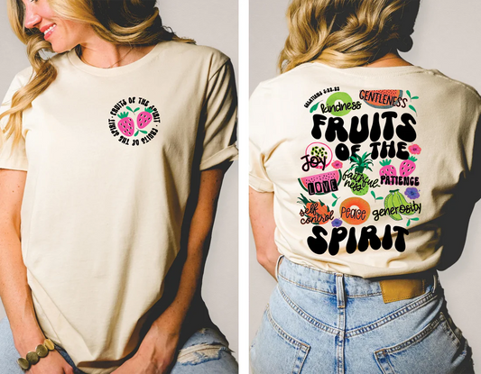 Fruits of the Spirit- Front & Back Shirt